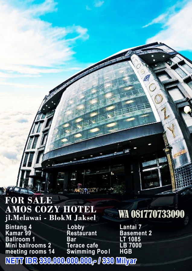 Hotel dijual di Jakarta