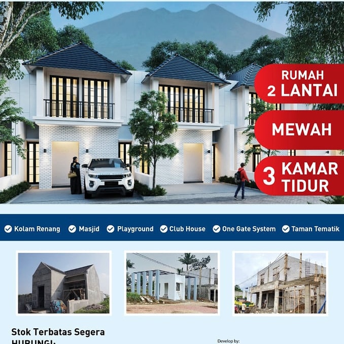 Rumah 2 lantai murah di Bogor