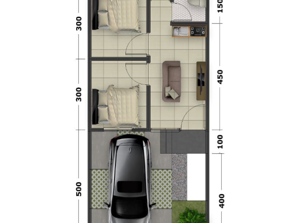 jual rumah cihanjuang