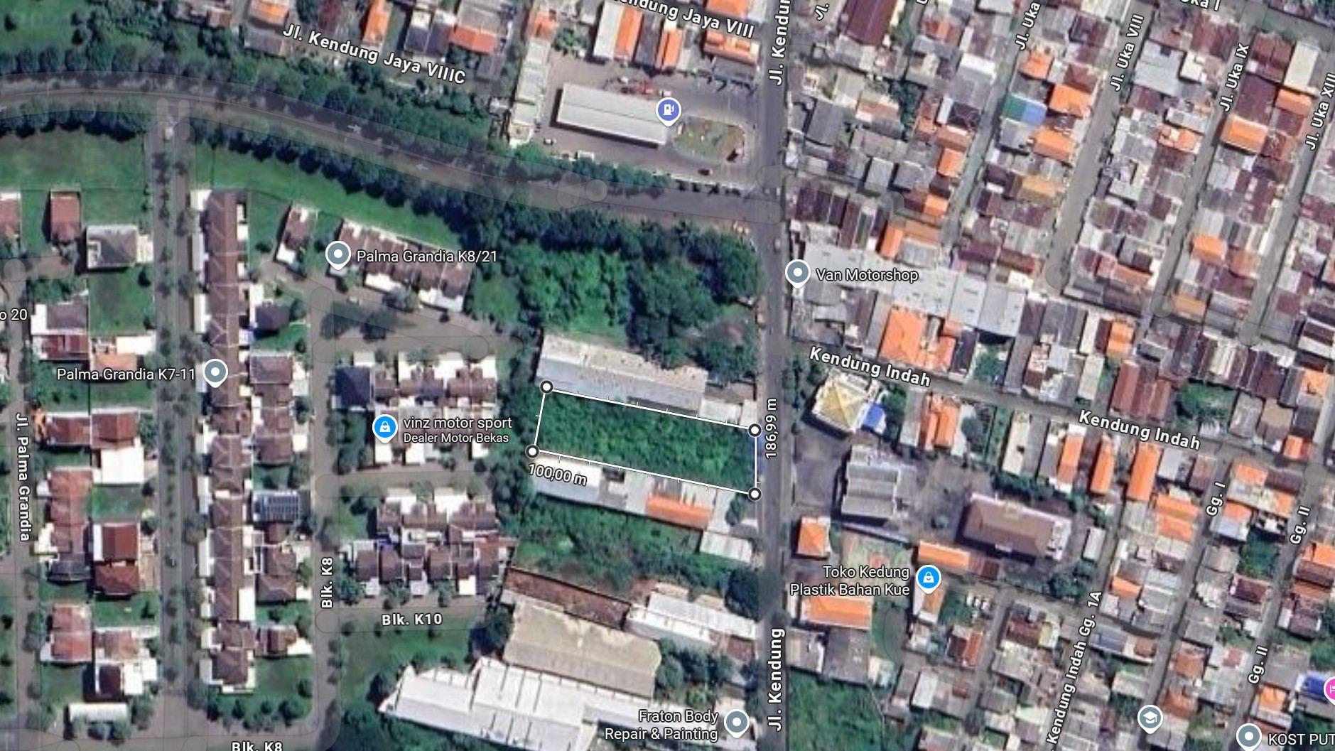 Jual Tanah Komersial