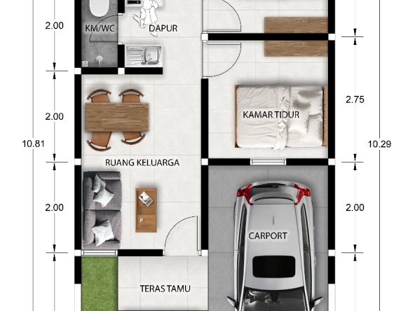 Rumah dijual Pandaan