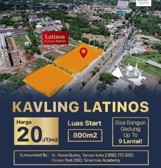 kavling BSD city