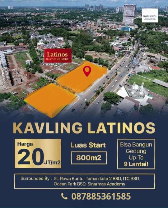 kavling BSD city