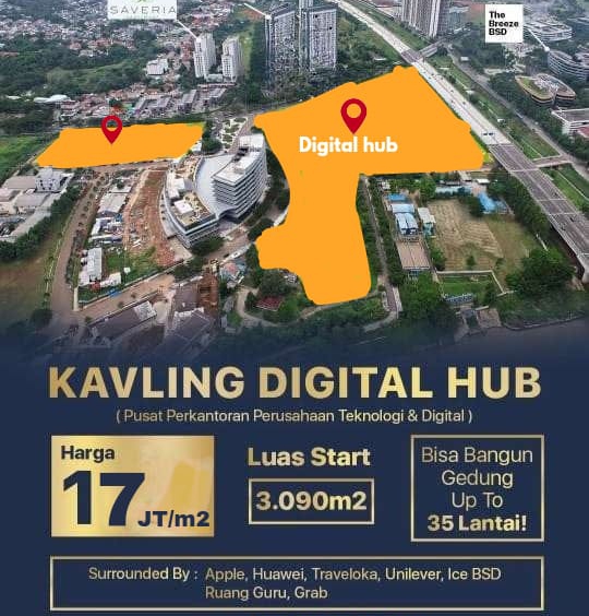 Jual kavling BSD