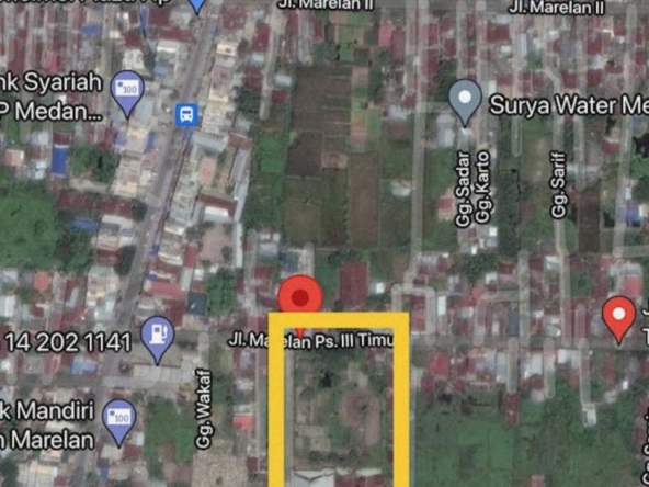 Jual tanah di Medan kota
