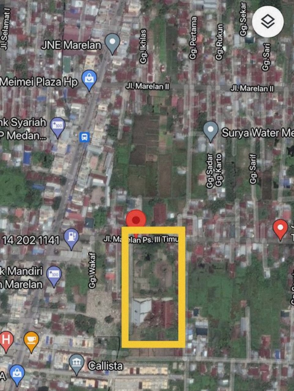 Jual tanah di Medan kota