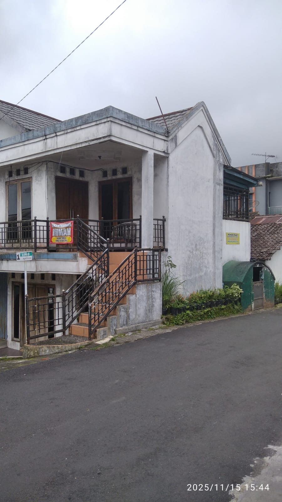 Sewa rumah di Dieng Wonosobo